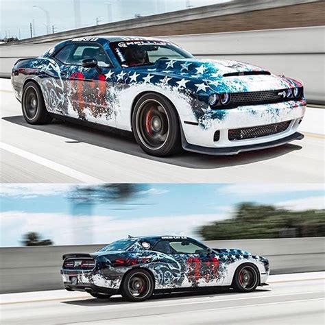 Nice Design Challenger Follow Americat1320 Wrap Challenger Stripes Dodge Mopar Srt