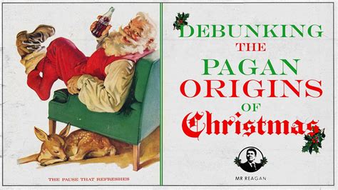 Pagan Origins Of Christmas Myth Youtube