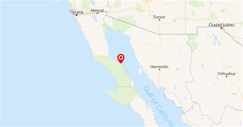 Temblor Con Epicentro En Guerrero Negro Sorprende A Baja California Sur