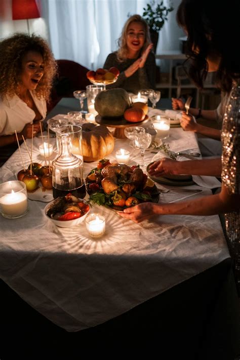 People Having Dinner at Home · Free Stock Photo