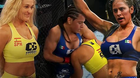 MMA Fight Lucero La Loba Acosta Vs Silvia Juaneda A Very Quick