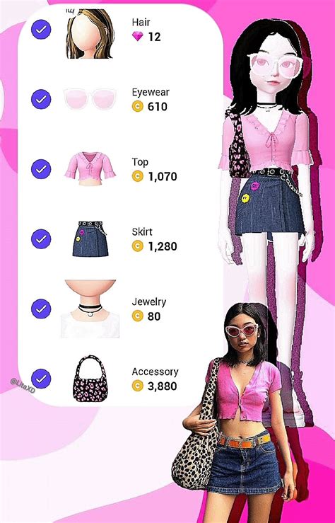 Zepeto Outfit Girl Outfits Gaming Clothes Outfits