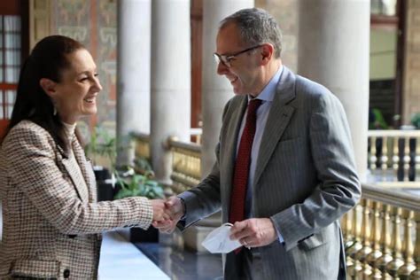 Claudia Sheinbaum Se Reunió Con El Presidente De La Fórmula 1 Stefano