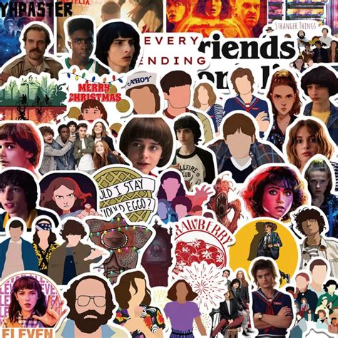 （hot）103050pcs Stranger Things Classic Tv Graffiti Stickers For