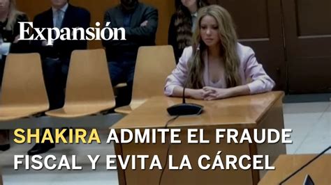 Shakira Pacta Una Multa Millonaria Y Admite El Fraude Fiscal Para