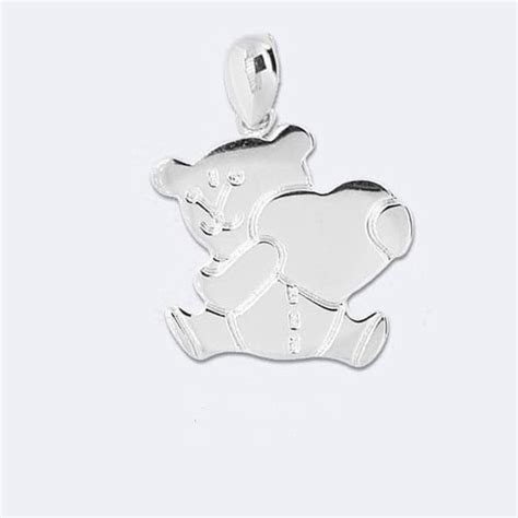 Pendentif Nounours Porte Bonheur KEBIJOOX Bijouterie En Ligne