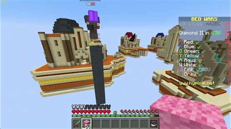 Minecraft Hypixel Bedwars Challenges Youtube