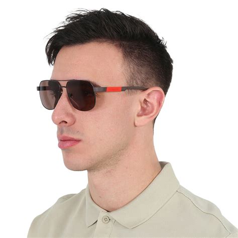 calvin klein dark brown navigator mens sunglasses cks