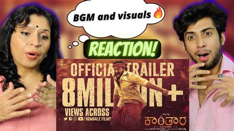 Kantara Official Trailer Reaction With Mom Rishab Shetty Vijay