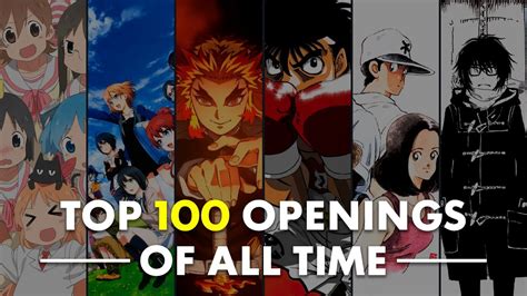 My Top Anime Openings Of All Time Youtube