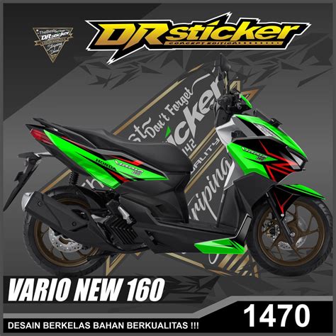 Dekal Sticker Vario New Full Body Stiker Skotlet Vario Desain