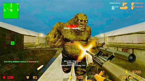 Counter Strike Source Zombie Horde Mod Online Gameplay On De Kilo2 64