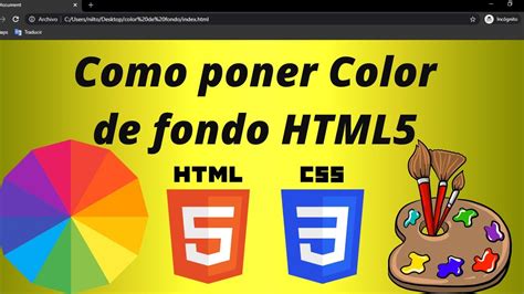 👉👉 Como Poner Color De Fondo En Html 2021 👈👈 EspaÑol Youtube