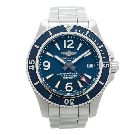 Breitling SuperOcean Automatic 42 *Blue Dial* - Inventory 3751 ...