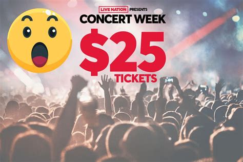 Live Nation Concert Week Gives Out $25 Michigan Concert Tickets