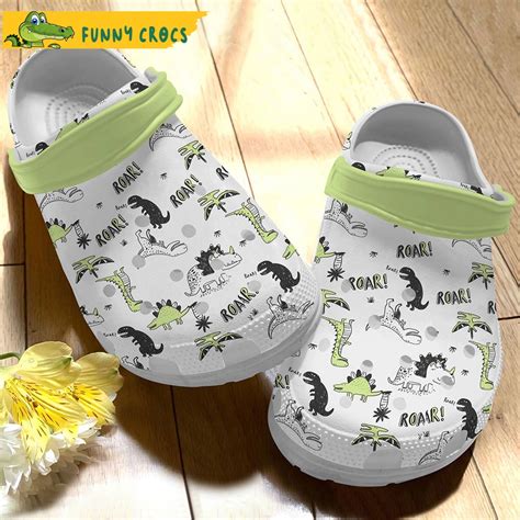 Hear Me Roar Jurassic Park Crocs Discover Comfort And Style Clog Shoes With Funny Crocs