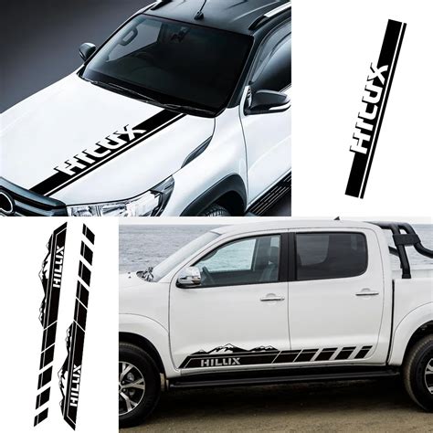 Pegatinas De Camioneta Para Toyota Hilux Vigo Revo Rocco Graphics