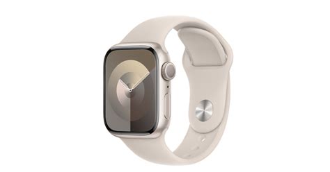 Buy Apple Watch Series 9 Gps 41mm Starlight Aluminum Case With Starlight Sport Band M L Apple