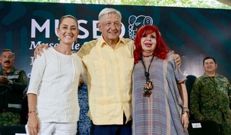 Amlo Inaugura Museo De Sitio En Edzn Y Destaca Avances Del Tren Maya