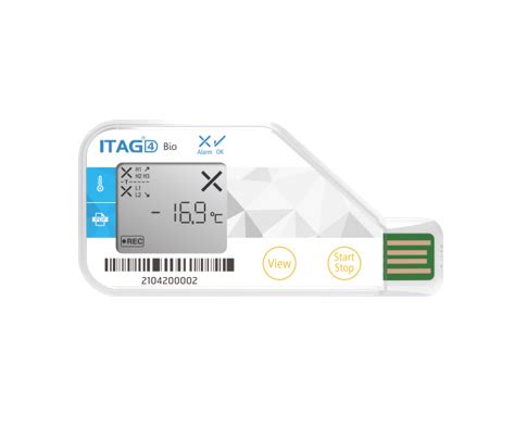 Itag Bio Single Use Usb Pdf Temperature Recording Indicator Itag Bio