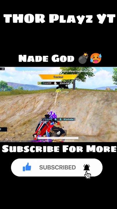 Nade God 💣🥵bgmi Ytshorts Gaming Trending Victor Nadegod Youtube