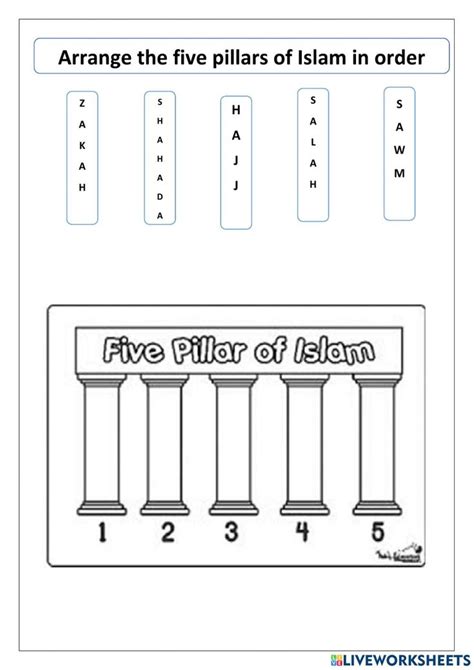 Pillars Of Islam Online Exercise For 1 You Can Do The Exercises Online