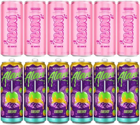 Alani Nu Energy Drink Kimade And Witches Brew 12 Pack Variety Uk Grocery