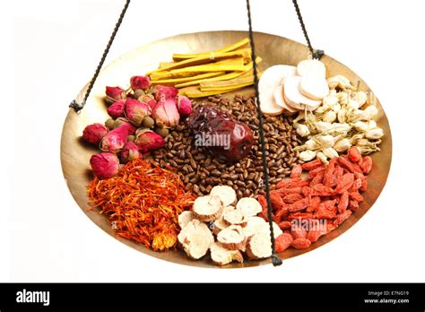 Chinese Herbal Medicine Stock Photo Alamy