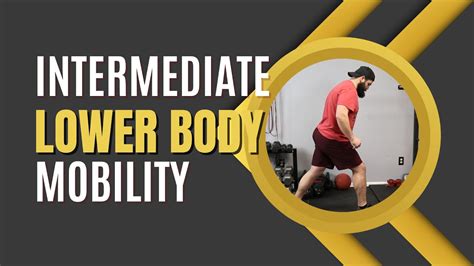 Min Intermediate Lower Body Mobility Routine Follow Along No