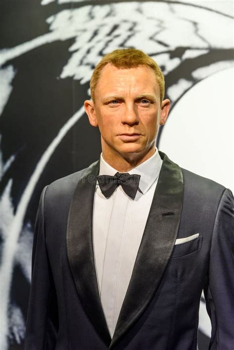 Daniel Craig Figurine At Madame Tussauds Wax Museum Editorial Stock