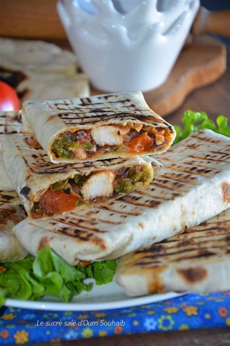 chawarma au poulet le sandwich libanais Le Sucré Salé d Oum Souhaib