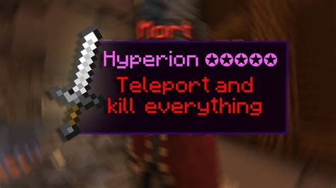 Grinding For Hyperion New Mic Hypixel Skyblock Youtube