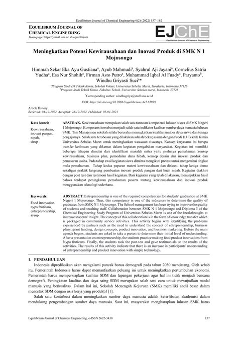 Pdf Meningkatkan Potensi Kewirausahaan Dan Inovasi Produk Di Smk N
