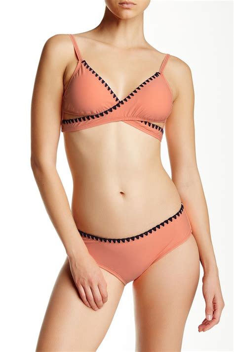 Faux Wrap Bikini Top By The Bikini Lab On Nordstrom Rack I