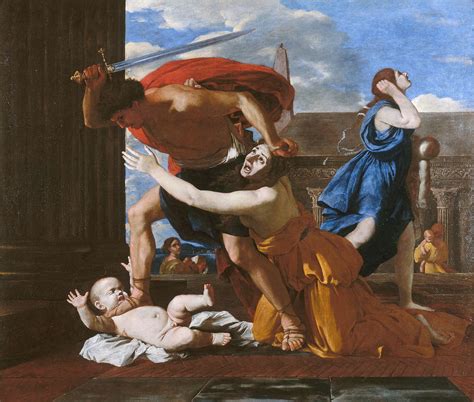 Le Massacre Des Innocents Poussin Huile Sur Toile X Flickr