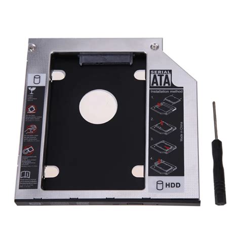 Mm Universal Aluminum Sata Nd Hdd Ssd Enclosure Hard Drive