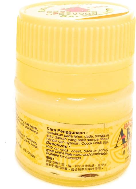 Cap Lang Balm Aktiv Cap Lang 20 Gram Pack Of 6