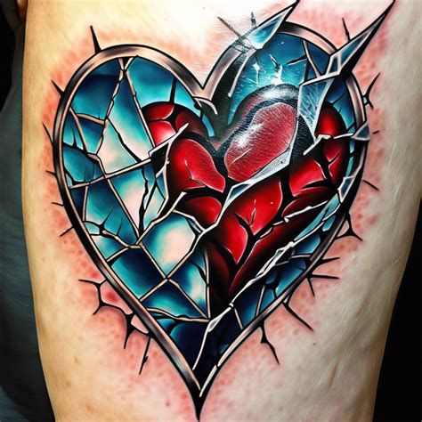 15 Broken Heart Tattoo Ideas for Expressive Ink Inspiration – This ...