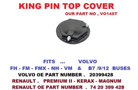 Volvo King Pin Top Cover Our Part Number Vo St Trucks N Parts