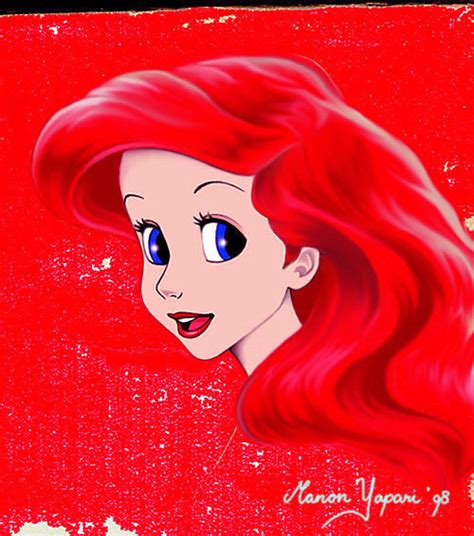 Ariel Redhead By Manony On Deviantart