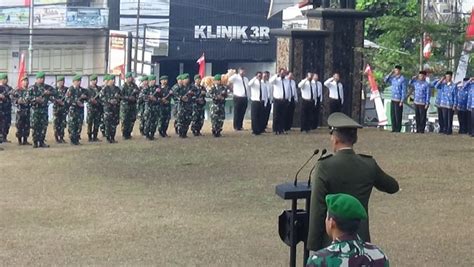 Upacara Hari Kesaktian Pancasila Kasdim Bacakan Amanat Panglima TNI