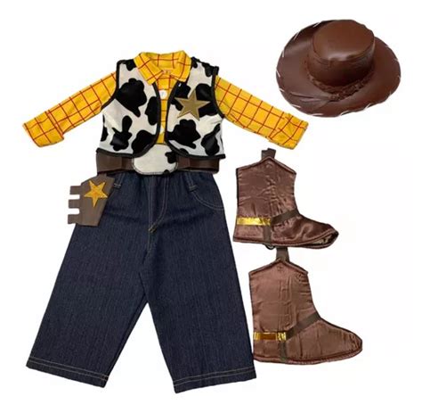 Disfraz Vaquero Woody Con Accesorios Bebe Ni O Env O Gratis