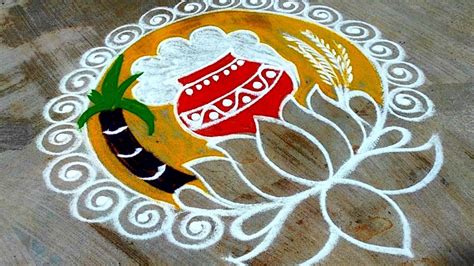 Pongal Special Kolam Sankranthi Chukkala Muggulu Rangolidesigns