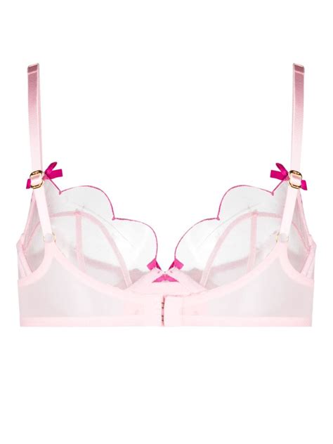 Agent Provocateur Lorna Sheer Bra Farfetch