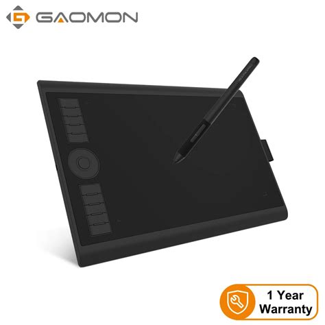 Gaomon Tablet Gr Fico Digital M10k Pro 10x6 25 Polegadas Mesa