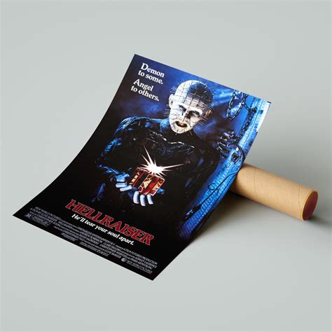 Classic Hellraiser Movie Poster - Etsy