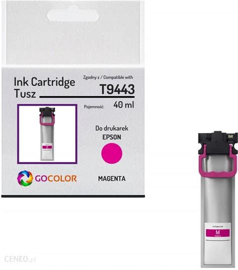 Tusz Gocolor Tusz T9443 Do Epson WF C5710 WF C5790 WF C5215 EEP964 Do