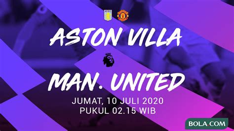 Link Live Streaming Aston Villa Vs Manchester United Premier League