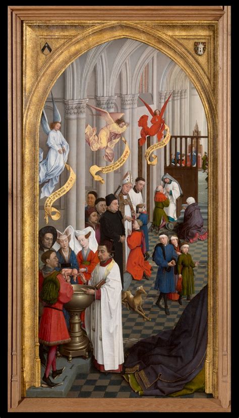 The Seven Sacraments By Rogier Van Der Weyden