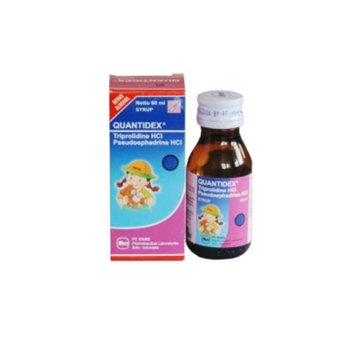 Quantidex Sirup 60 Ml Kegunaan Efek Samping Dosis Dan Aturan Pakai